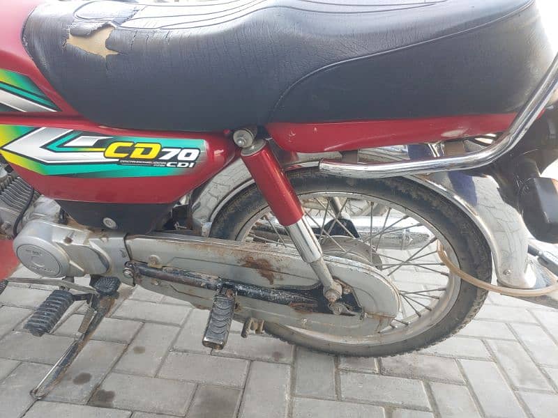 Honda Cd 70 2023 model. All ok registration All ok 1