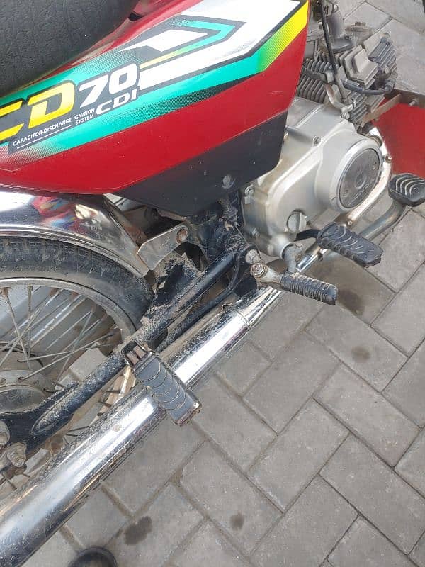 Honda Cd 70 2023 model. All ok registration All ok 6