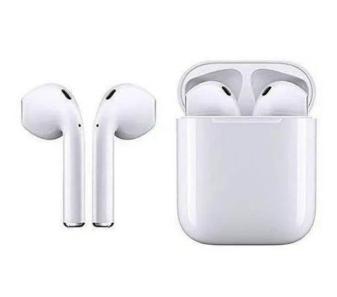 Airpods i12 TWS Wireless charging case for music and Gaming 0