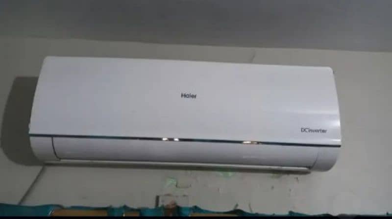 Haier 1 ton DC inverter heat and cool 0