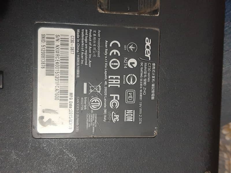 ACER C730 16GB wifi 1