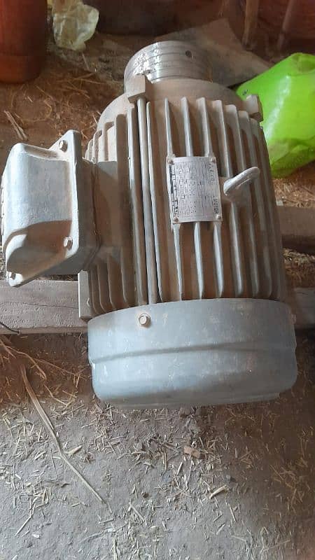 Teco  10 HP motor 0345-786-0915 2