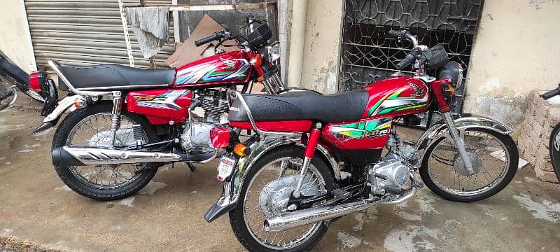 honda cd 70 2022 karachi registered mint condition 2