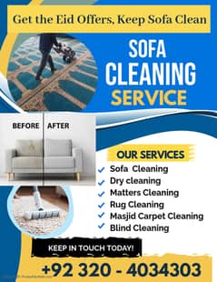 Sofa cleaning service / Mattress/Carpet/rugs/Curtains Clean ,Sofa was