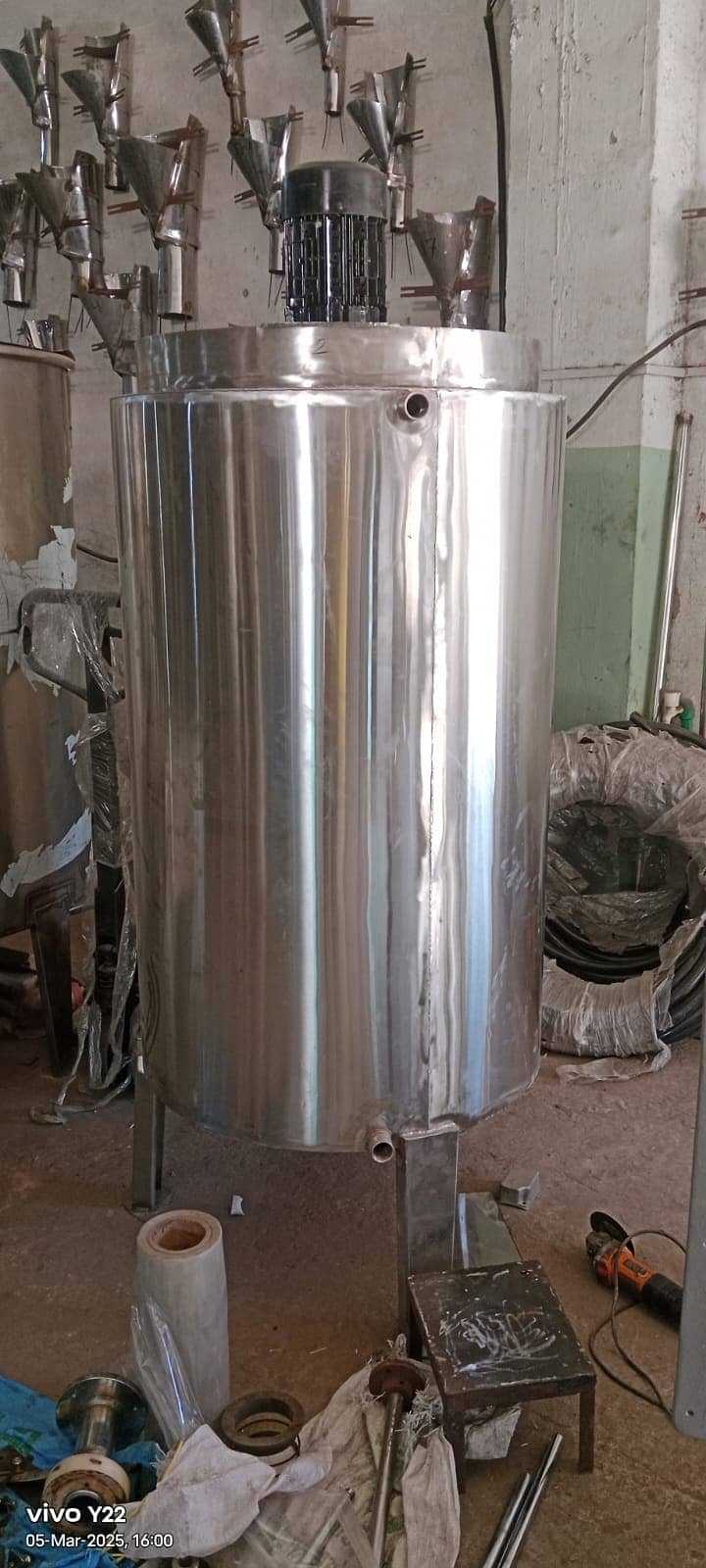 Boiler for Sale Duble jecket Boiler machine for juice liquid 500 ltr 2