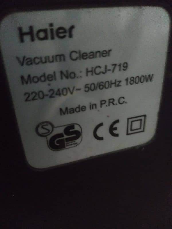 haier wecum clener 2