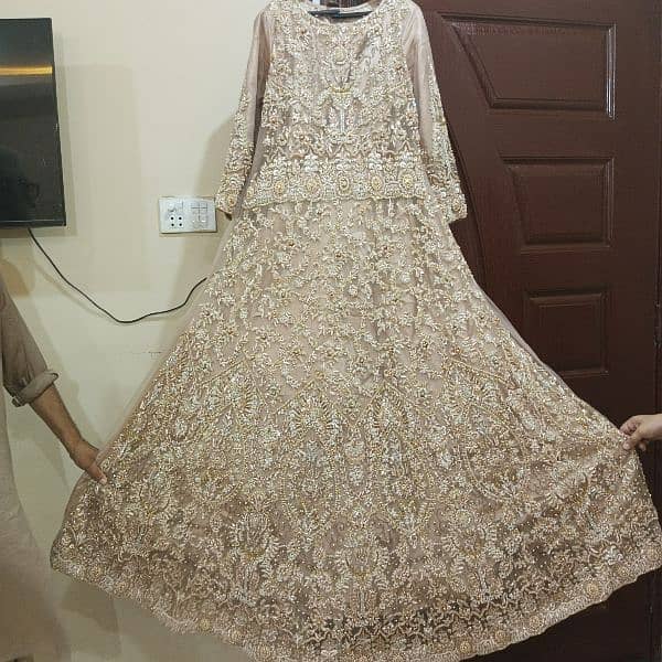 Maxi / Bridal maxi / Wedding wear / walima maxi for sale / mayo dress 1