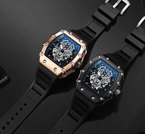 Quartz Waterproof Sport Square Luminous Watch For Men 2