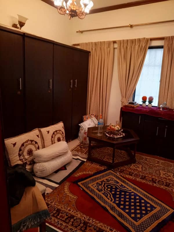 Fully Furnished Apartment For Rent 2 Bedroom With Attached Bathroom Drawing Dining Room 2nd Floor DHA Phase 5 Saba Com 4