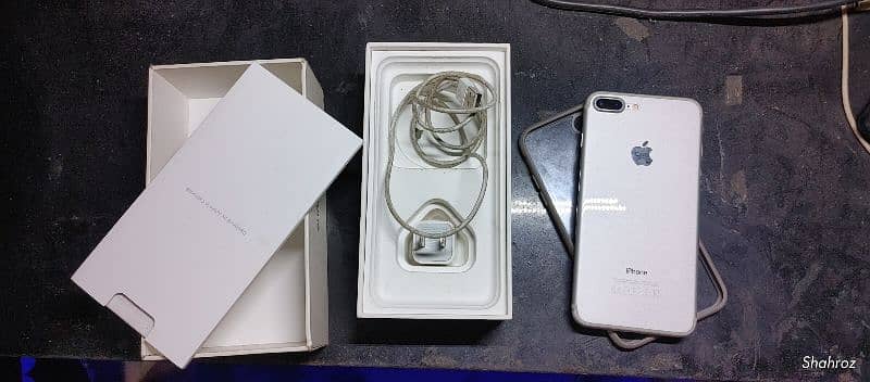 iPhone7 Plus full box 10/10 condition all original PTA aprovd 0