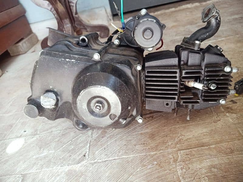 Automatic 124cc engine for 70cc bike 3