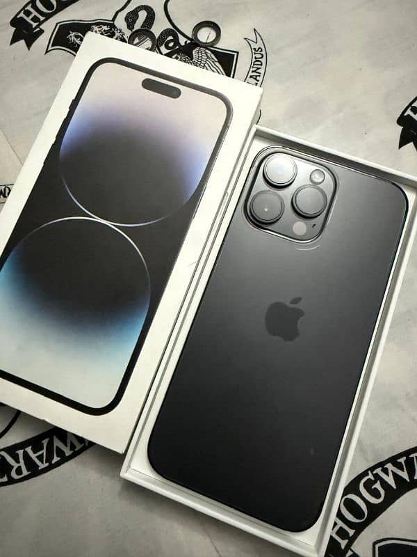 iphone 14 pro max full box 10/10 Non pta 4