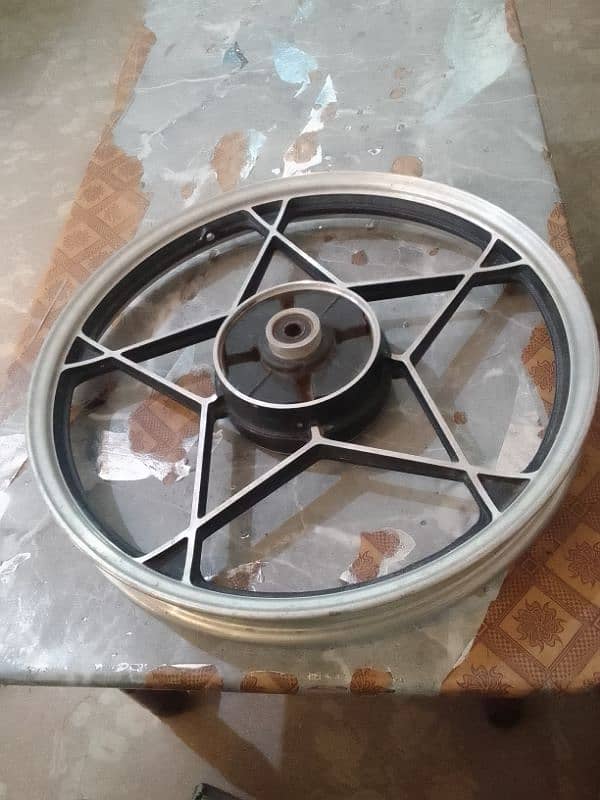 18 no. back side alloy rim for 125 1