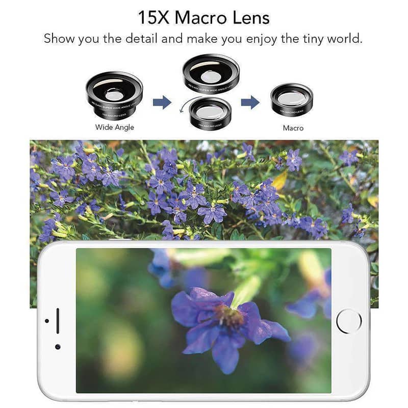 Phone Lens Kits 37/52mm CPL ND32 Full Color Filter 4