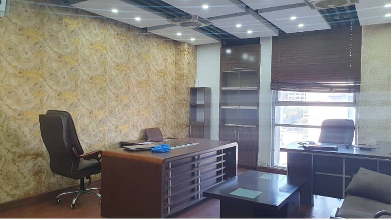 Fully Furnished Office Area 780 Square Feet Office Available For Rent Real Pictures In Gulberg 3 Lahore 2