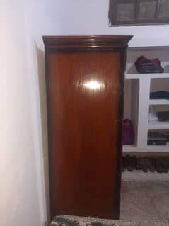 wooden wardrobe