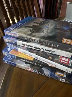 5 PS4 Games CD Bundle (Separate available)