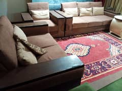 wooden arms sofa set 3 2 1 seater call 03124049200