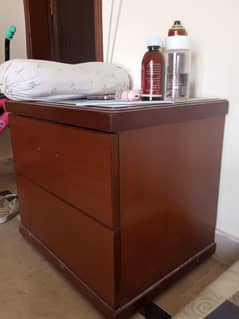 2 drawer side table