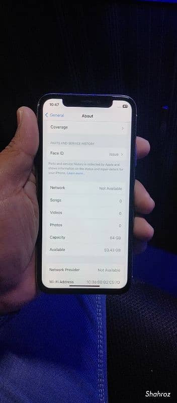 iPhoneX non PTA only mobile 03053372873 6