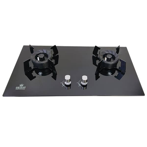 OR-S04 | Orient 2-Burner Black Glass Hob 0