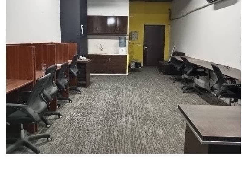 Fully Furnished Office Area 600 Square Feet Office Available For Rent Real Pictures In Gulberg 3 Lahore 0