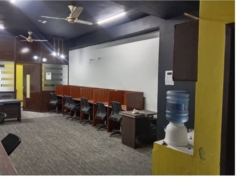 Fully Furnished Office Area 600 Square Feet Office Available For Rent Real Pictures In Gulberg 3 Lahore 7