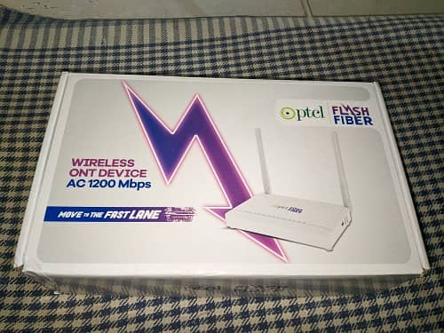 PTCL Flash Fiber Router 0