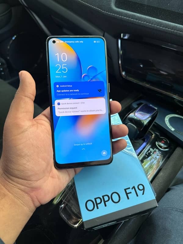 Oppo f19 with full box 2