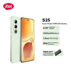 itel s25  6 128 Fresh Condition Full Box