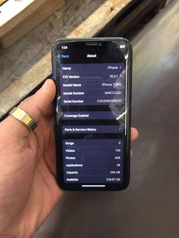 IPhone 11 pro 256 gp/ exchange possible 7