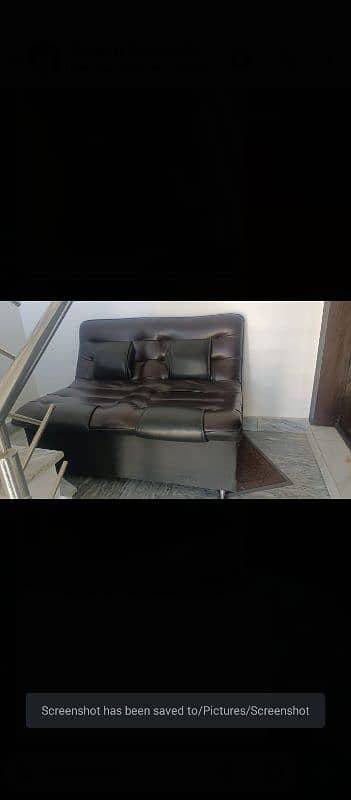 2 sofa 1 seater and 1 sofa 2 seater office k lye bahtreen hy 2