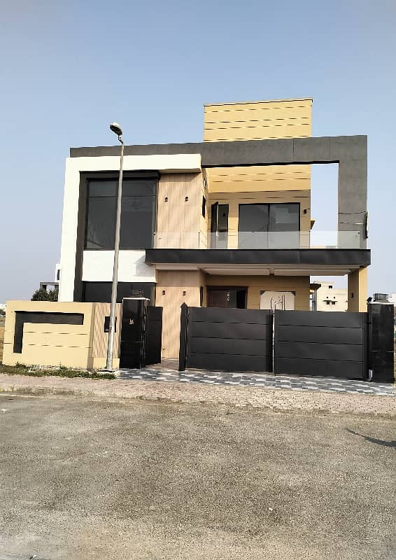 10 Marla Brand New Luxury Designer House Sector F Sikandar Block In Bahria Town Lahore 0