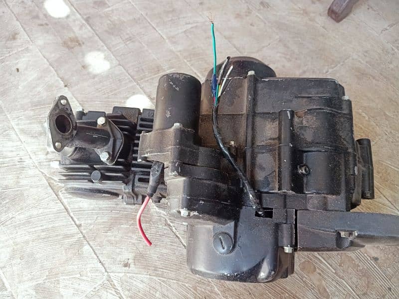 Automatic 124cc engine for 70cc bike 3