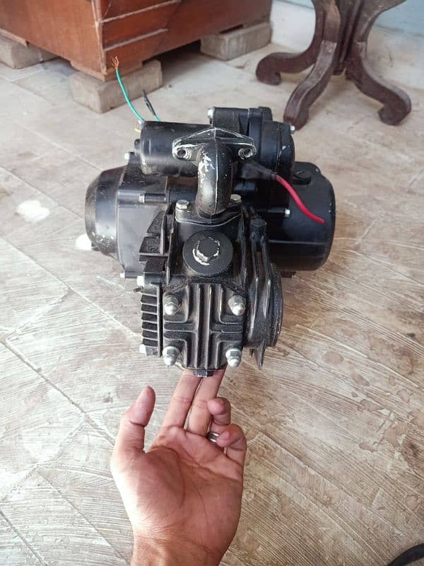 Automatic 124cc engine for 70cc bike 4