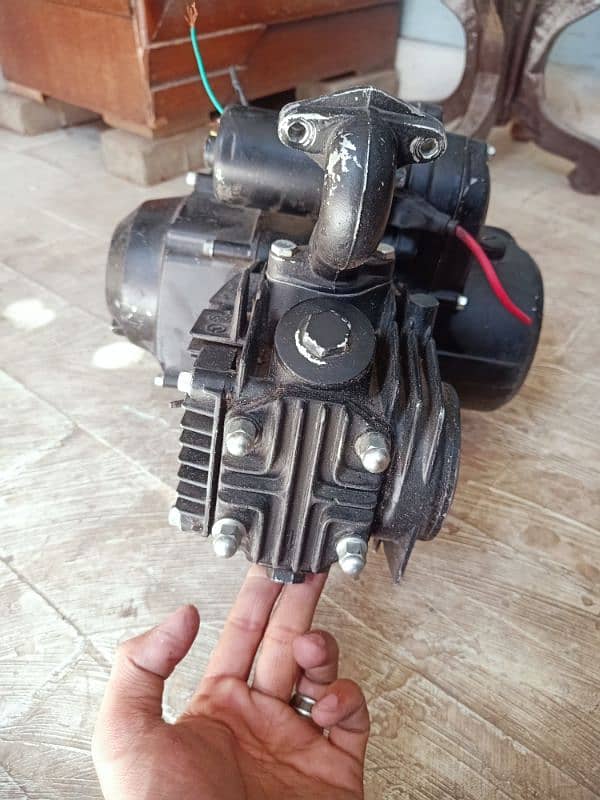Automatic 124cc engine for 70cc bike 5