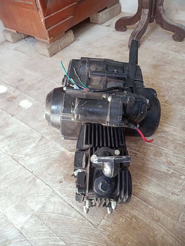Automatic 124cc engine for 70cc bike 6