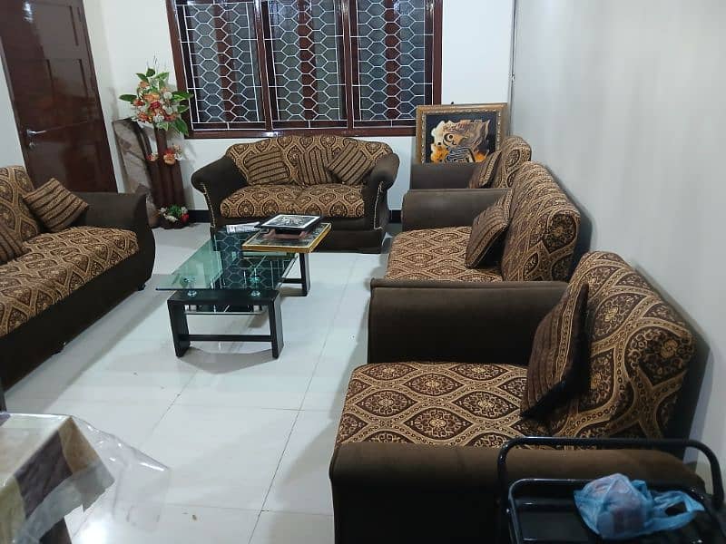 9 Seater Sofa Set (7 Seater + 2 Seater) 5