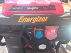 Energizer generator 7.5kw