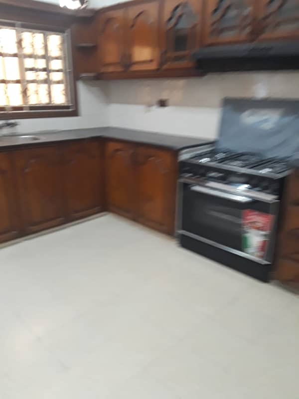 first floor portion for rent 3bedrooms TV lounge kitchen 1