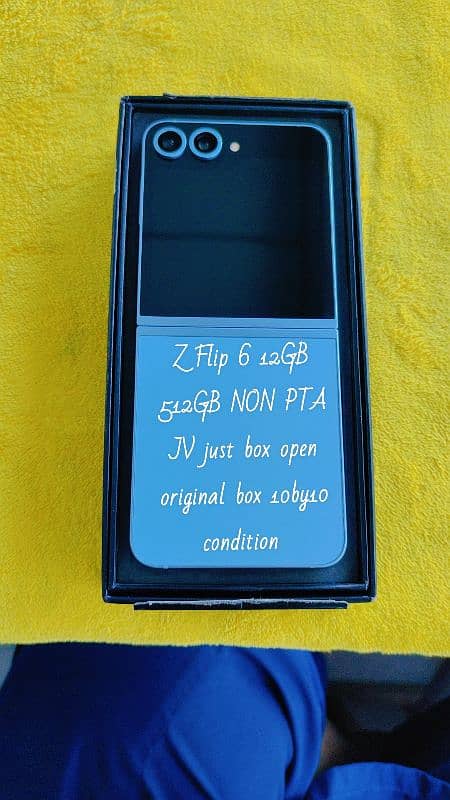 Z Flip 6 12GB 512GB NoN PTA JV 0