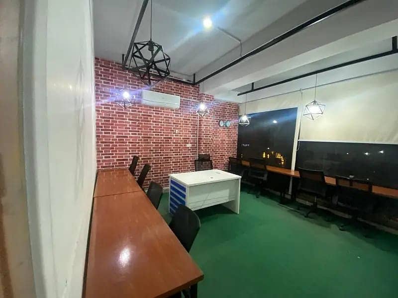 1 kanal Furniture office available in Johar town emporium 8