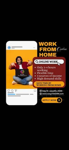 Work from home available