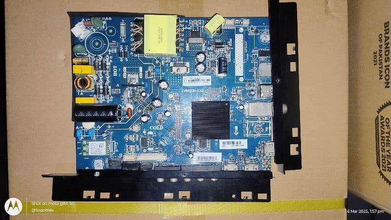 Haier 43 inch K6600 series android tv mother board dead pcb card 0