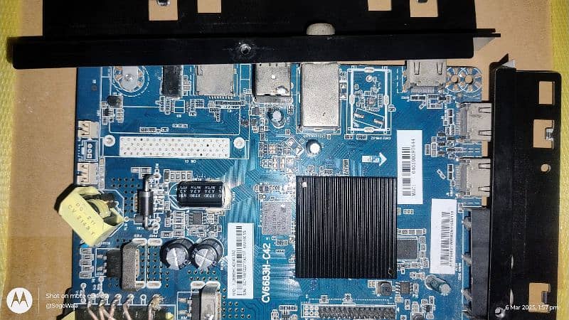 Haier 43 inch K6600 series android tv mother board dead pcb card 3