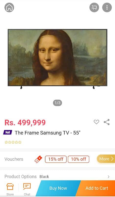 Samsung  55 Inch The Frame Mini QLED Original 1