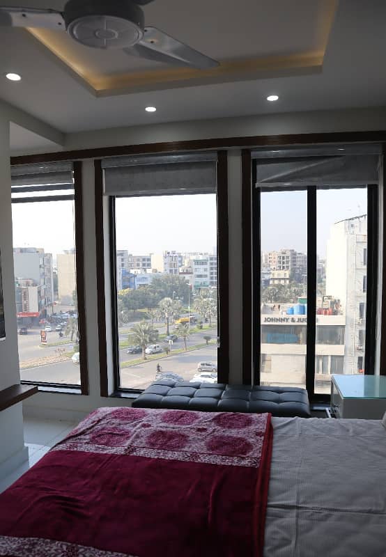 Studio Fully Furnished Flat Available For Rent In Sector C Bahria Town Lahore 2