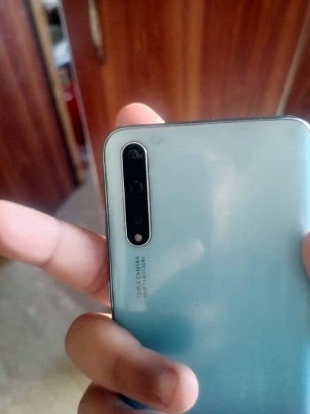 huawei y8p mix blue color in neat and clean new condition 3