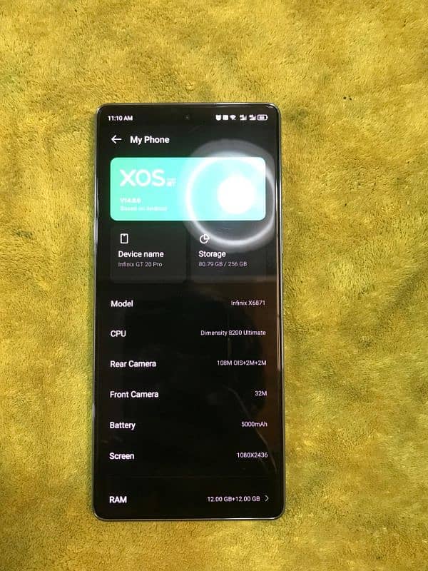 Infinix GT 20 pro 10/10 4