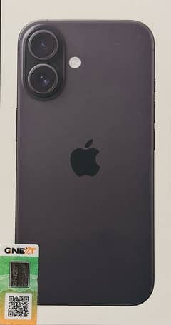 iPhone 16 128GB Black PTA Approved Box Pack Non-Active